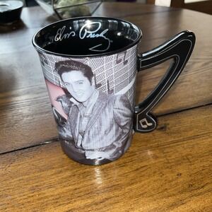 Elvis Presley Coffee/Tea Mug "Pink Cadillac" With Music Handle -‎ Licensed 2016